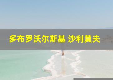 多布罗沃尔斯基 沙利莫夫